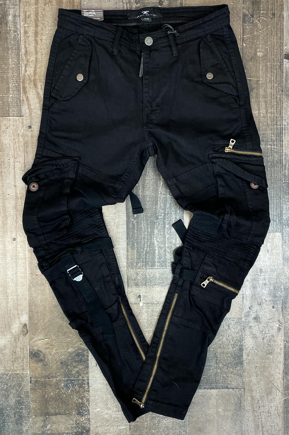 Jordan Craig- harness utility cargo jeans