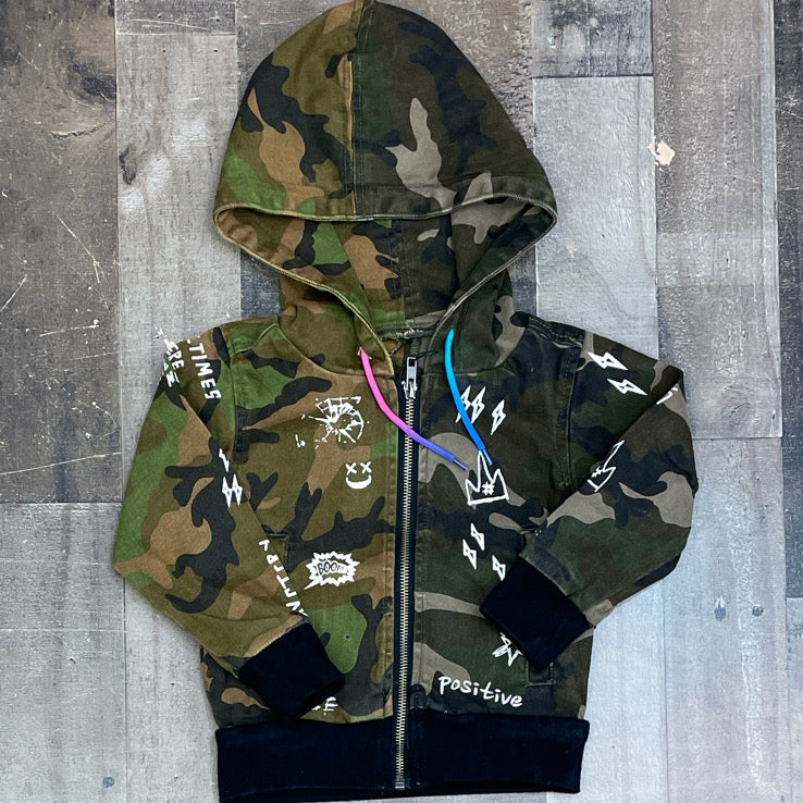 Kleep- kids camouflage twill jacket