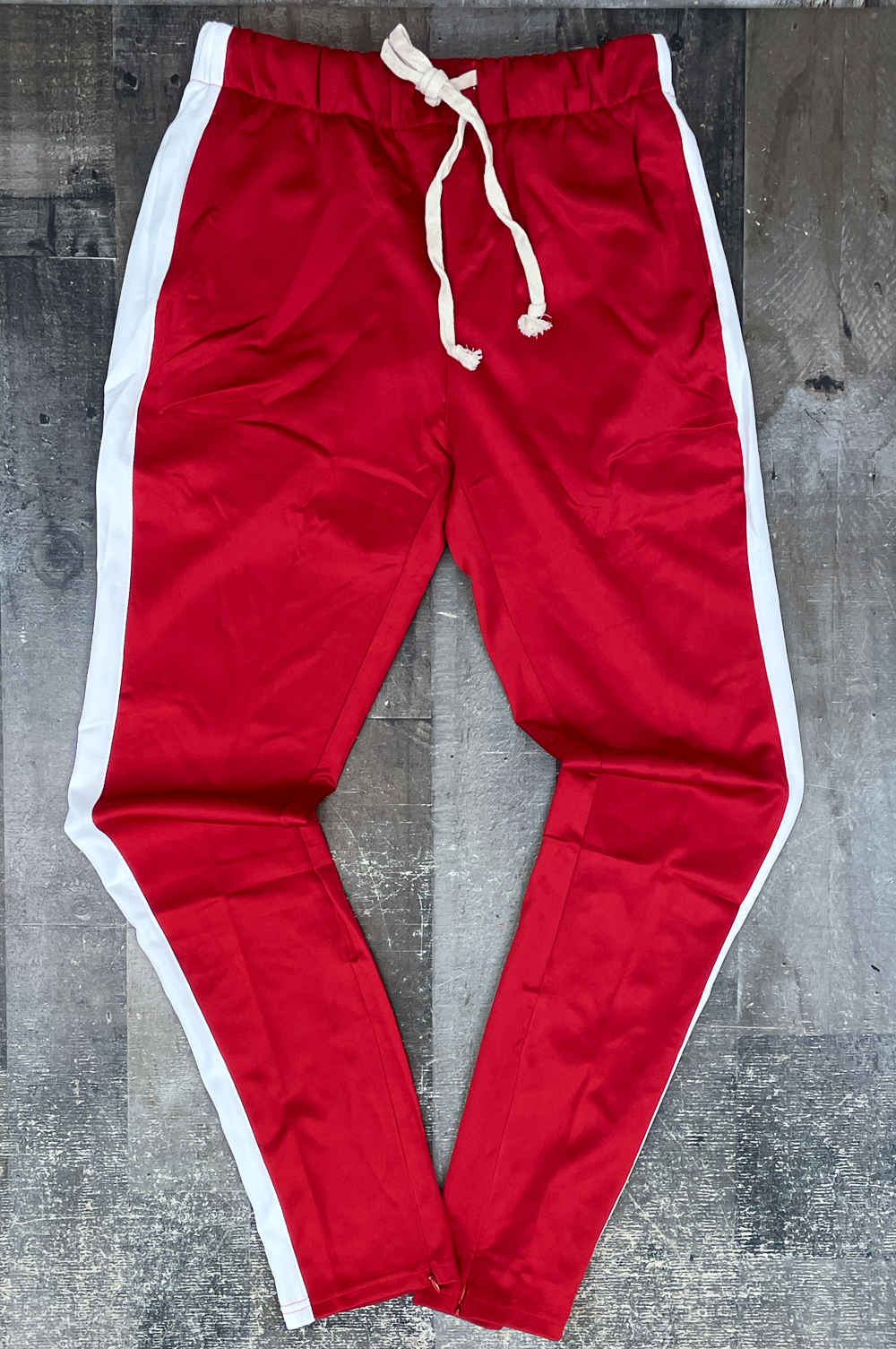 Hudson Outerwear- joggers (red/white)