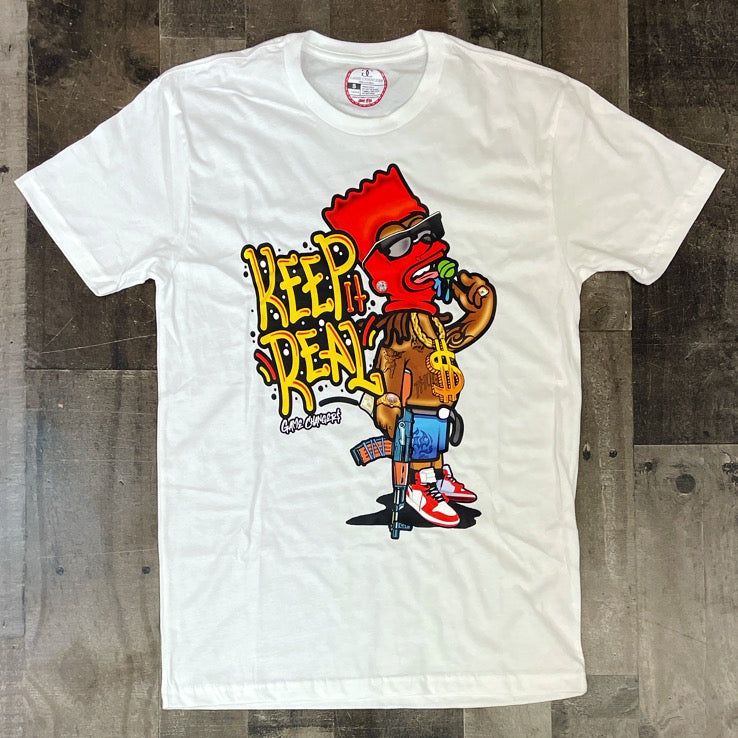 Game Changer- keep it real ss tee