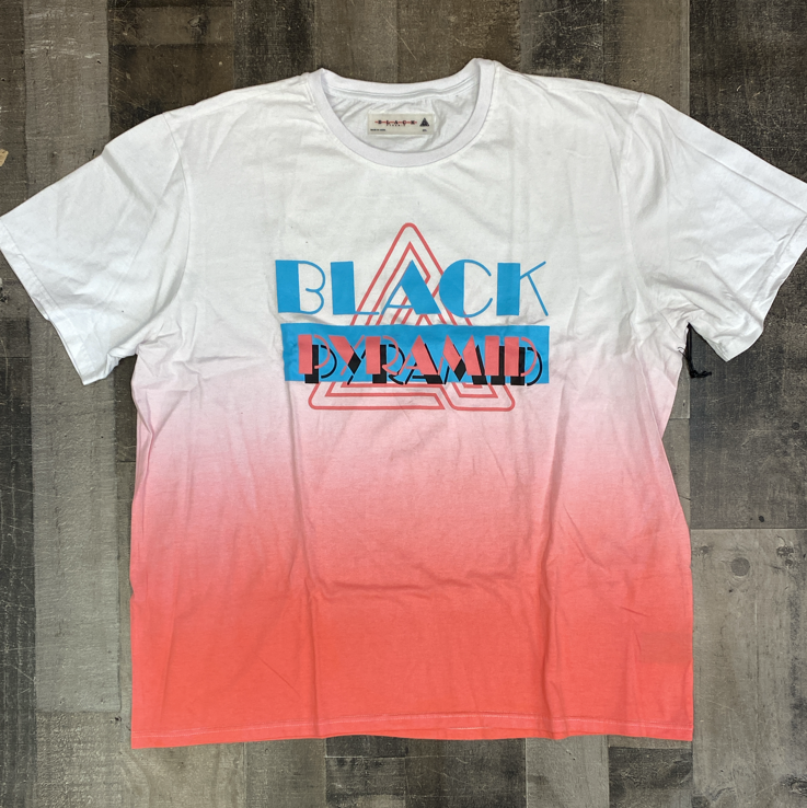 Black Pyramid - cotton candy logo ss tee