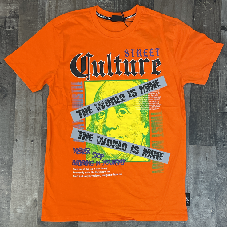 Switch- street culture ss tee (orange)