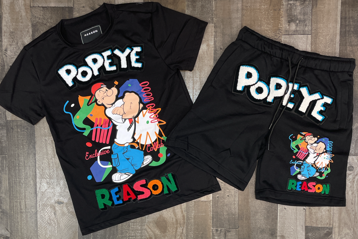 Reason- Popeye short set
