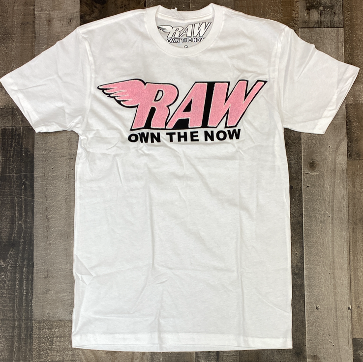 Rawyalty-raw (own the now) chenille patch ss tee