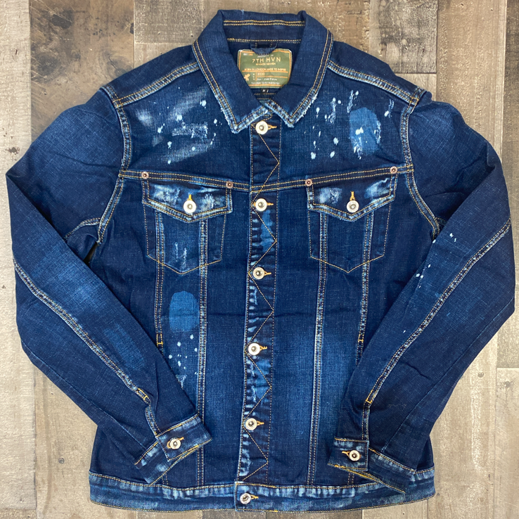 7th hvn- acid jean jacket – Major Key Clothing Shop