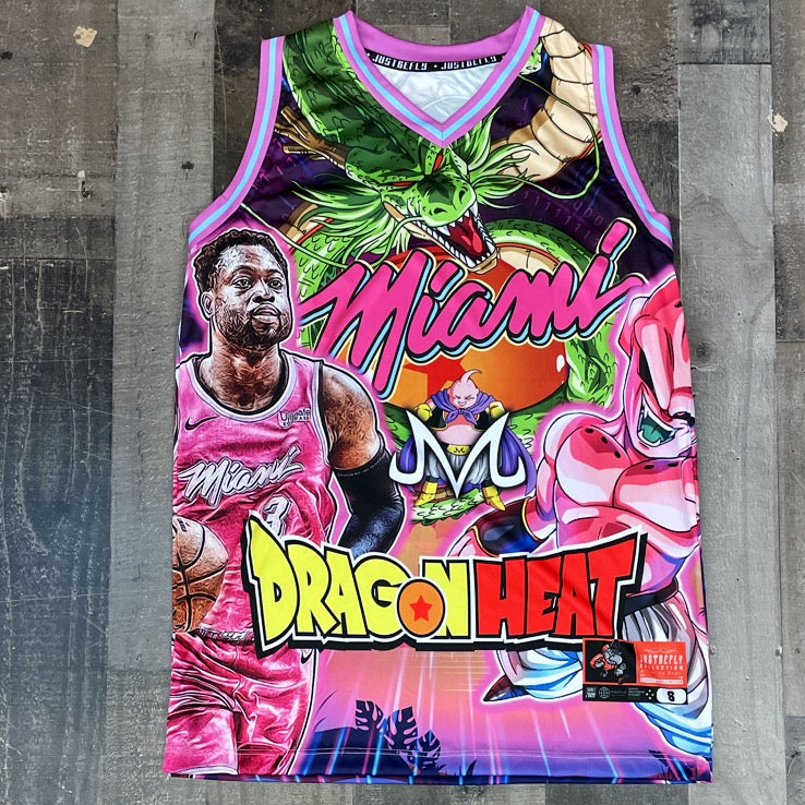 Just Be Fly- miami dragon heat jersey