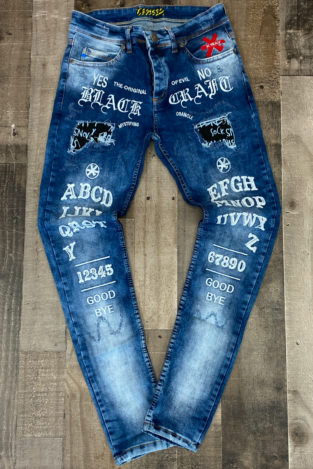 X Way- abcd jeans (blue)