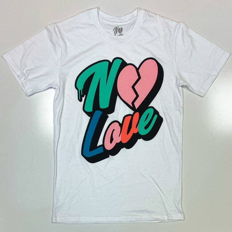 No love- big logo ss tee