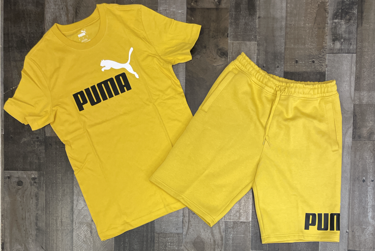 Puma- bmw short set (yellow)