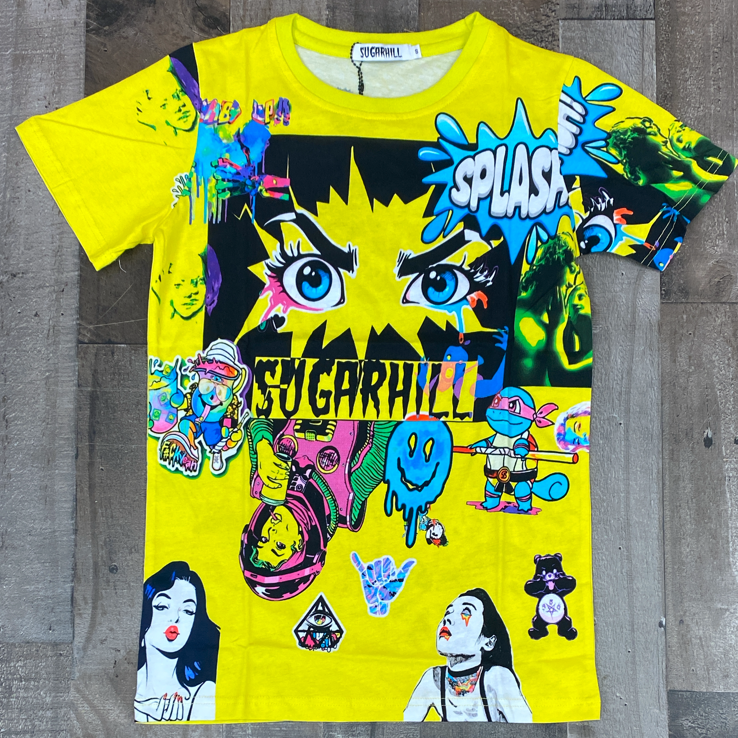 Sugarhill- psycho ss tee (yellow)