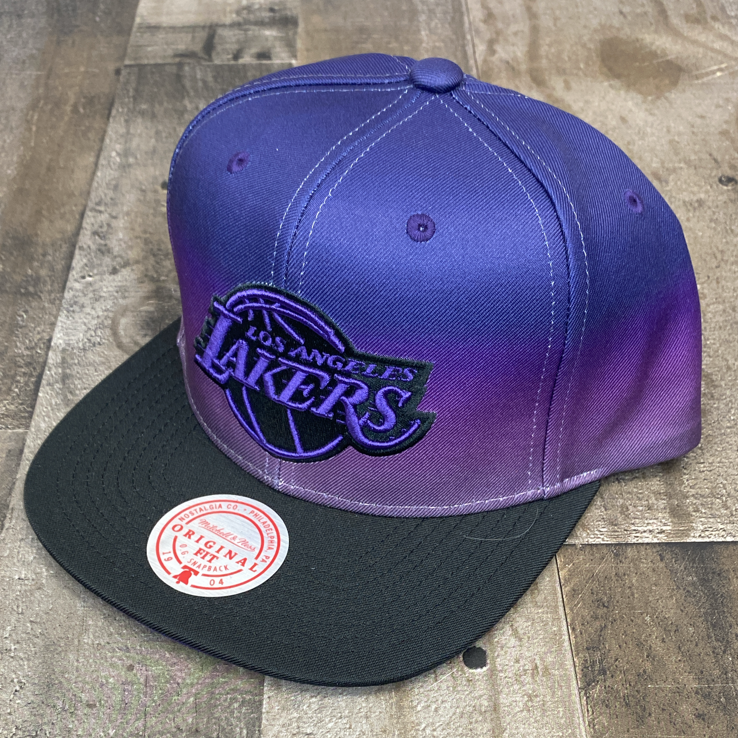 Mitchell & Ness- nba color fade snapback nba Lakers