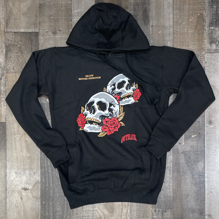 Outrank - death before dishonor hoodie