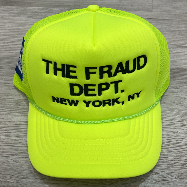 
                  
                    The Fraud dept- the fraud dept hat (green)
                  
                
