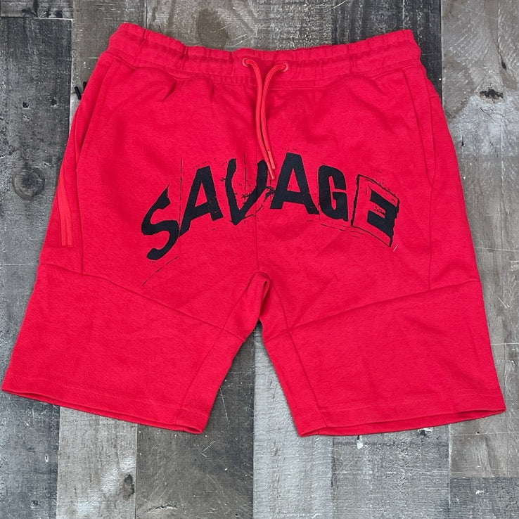 Giorgio West- savage shorts  (red)