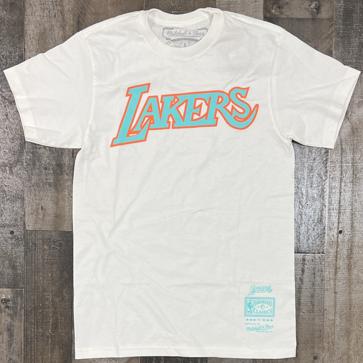 Mitchell & Ness- NBA Ocean Dreams Lakers ss tee