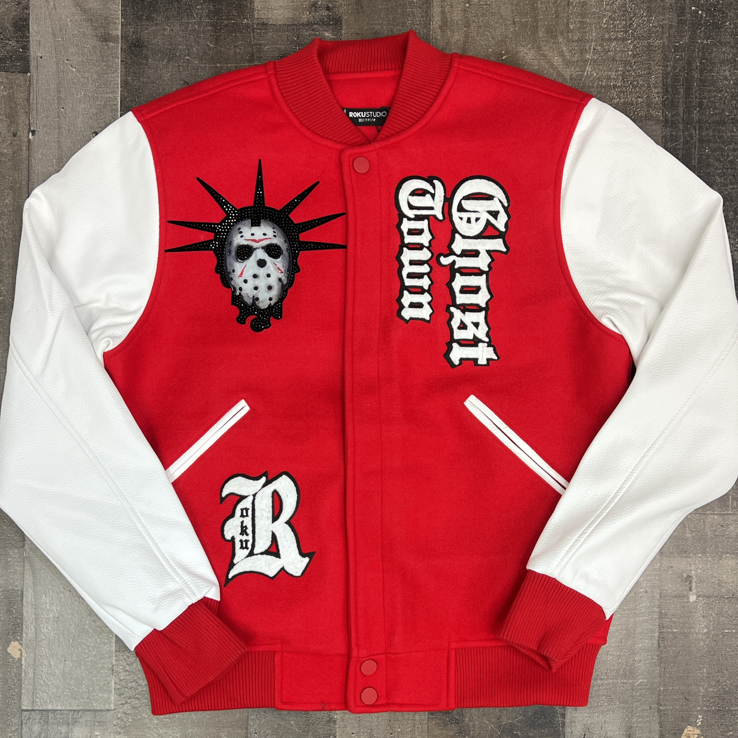 Roku- ghost town jacket  (red)