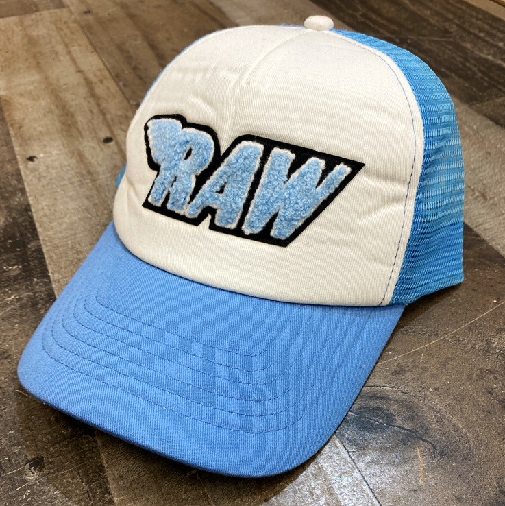 Rawyalty- raw trucker hat