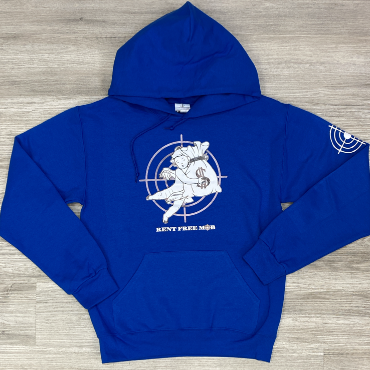 
                  
                    Game Changer- rent free hoodie (blue)
                  
                