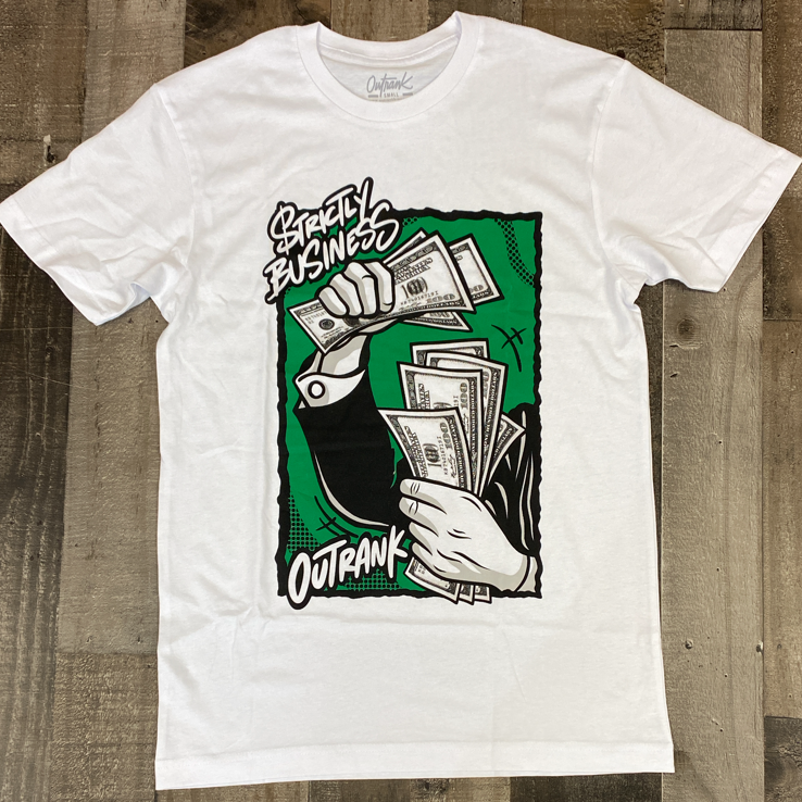 Outrank- strictly business ss tee