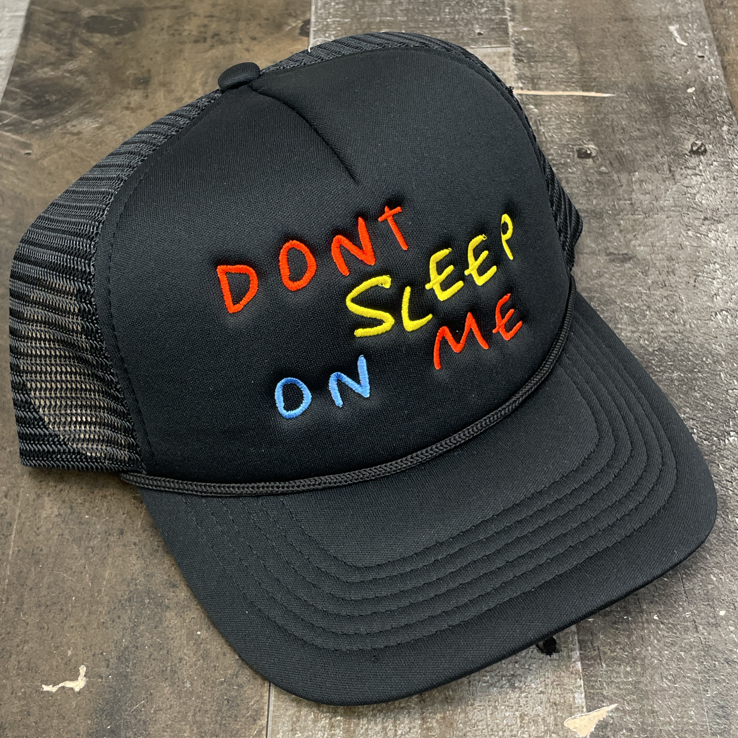 Outrank- don’t sleep on me foam trucker hat