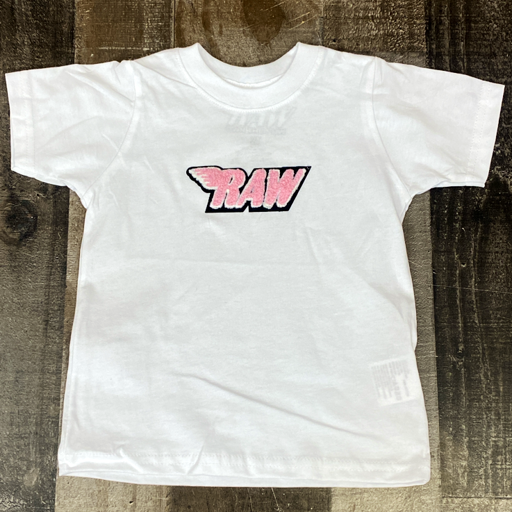 Rawyalty- raw logo ss tee (kids)