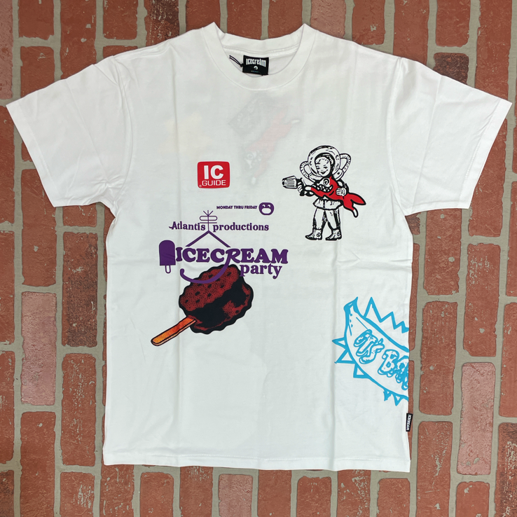 
                  
                    Ice Cream -  check in for laughs ss tee (white)
                  
                