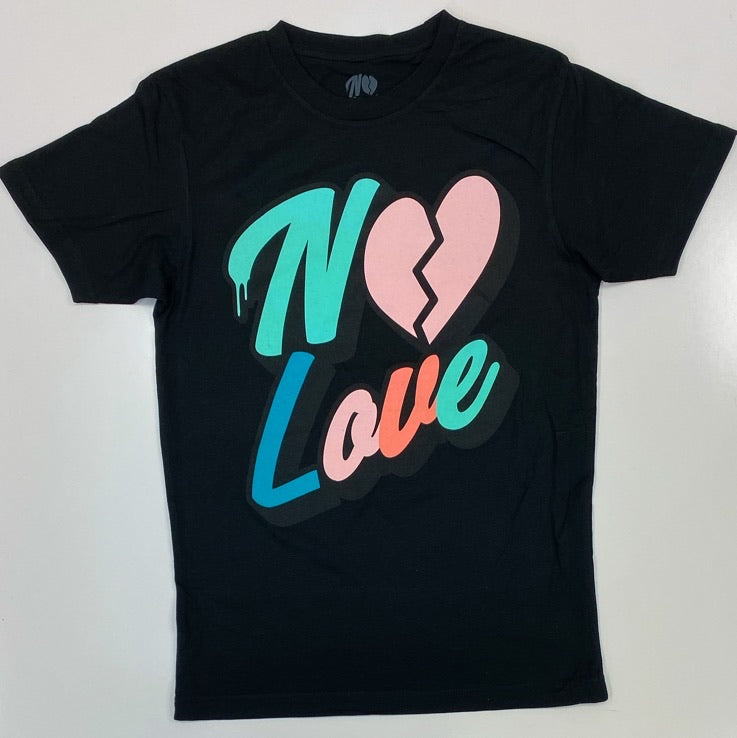 No love- big logo ss tee
