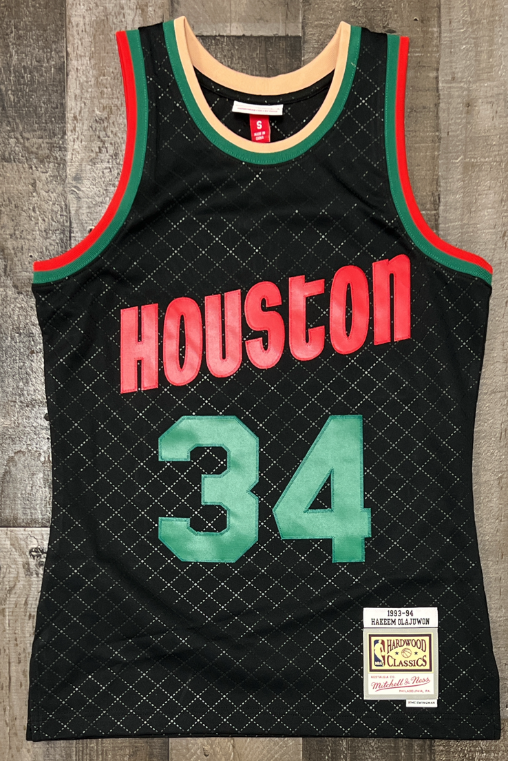 Official Nba Store Mitchell & Ness Hakeem Olajuwon Houston Rockets