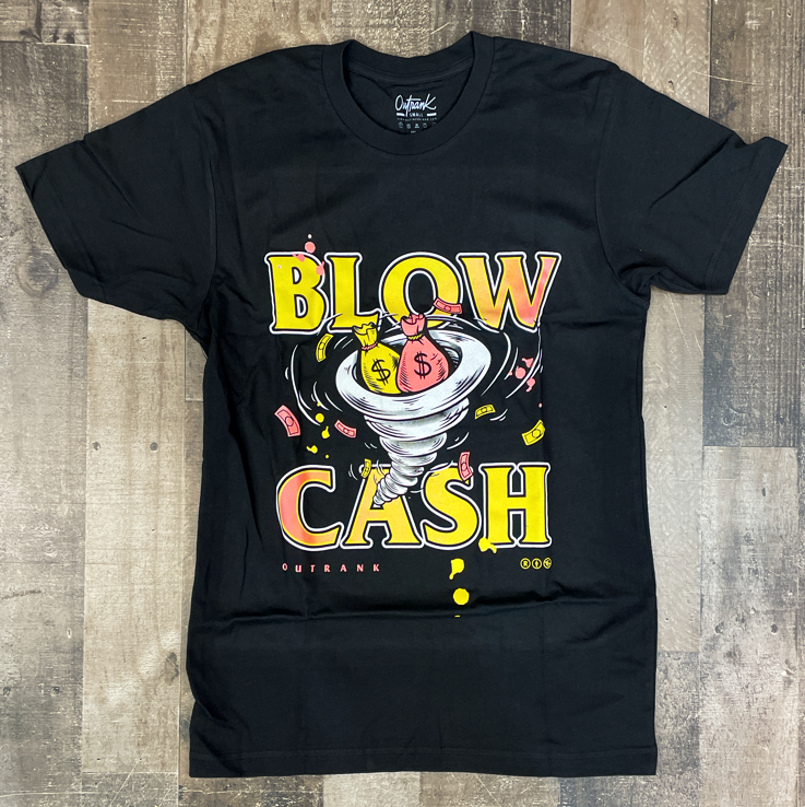 Outrank- blow cash everything ss tee