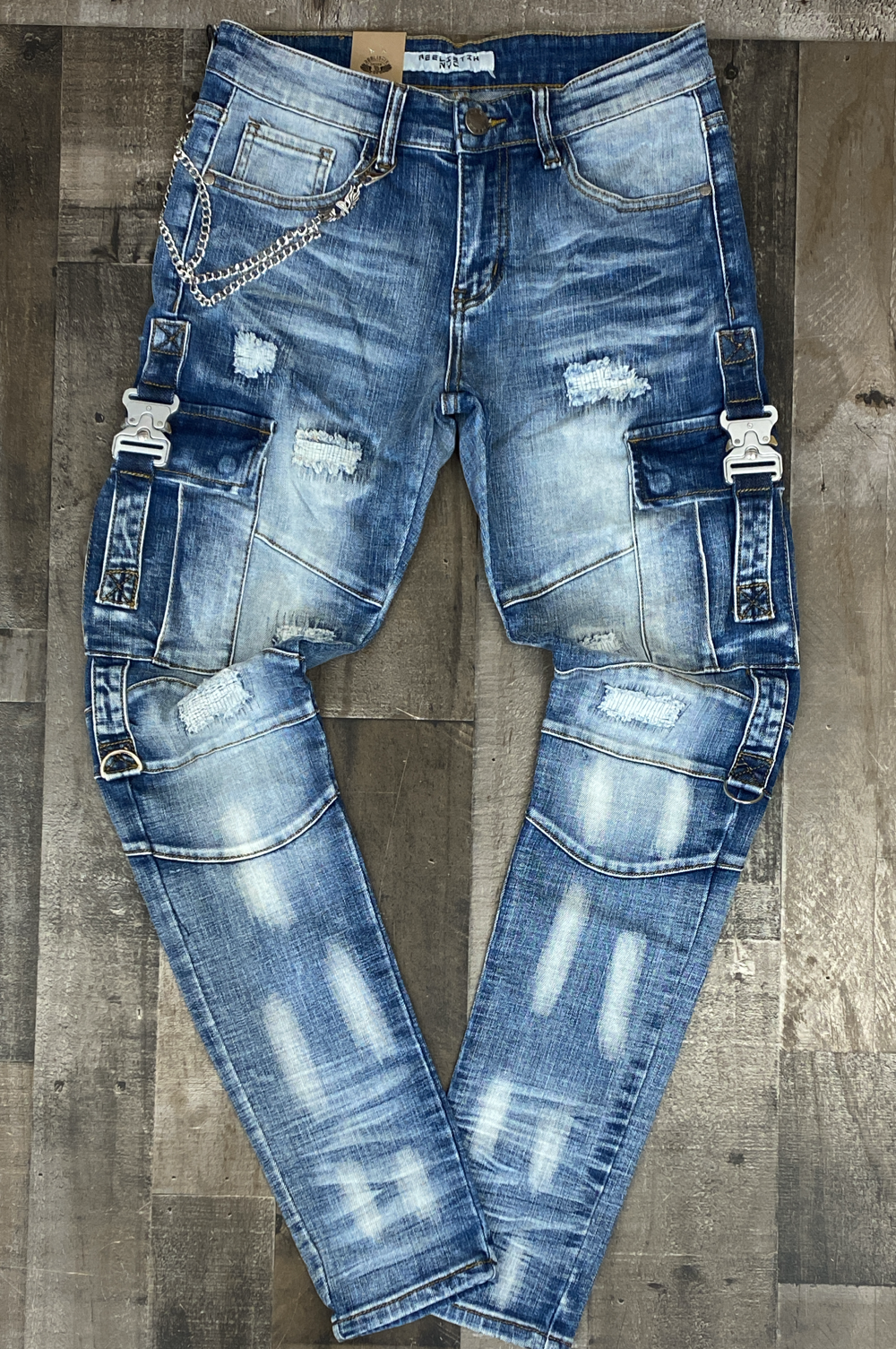 Reelistik- denim jeans w/pockets