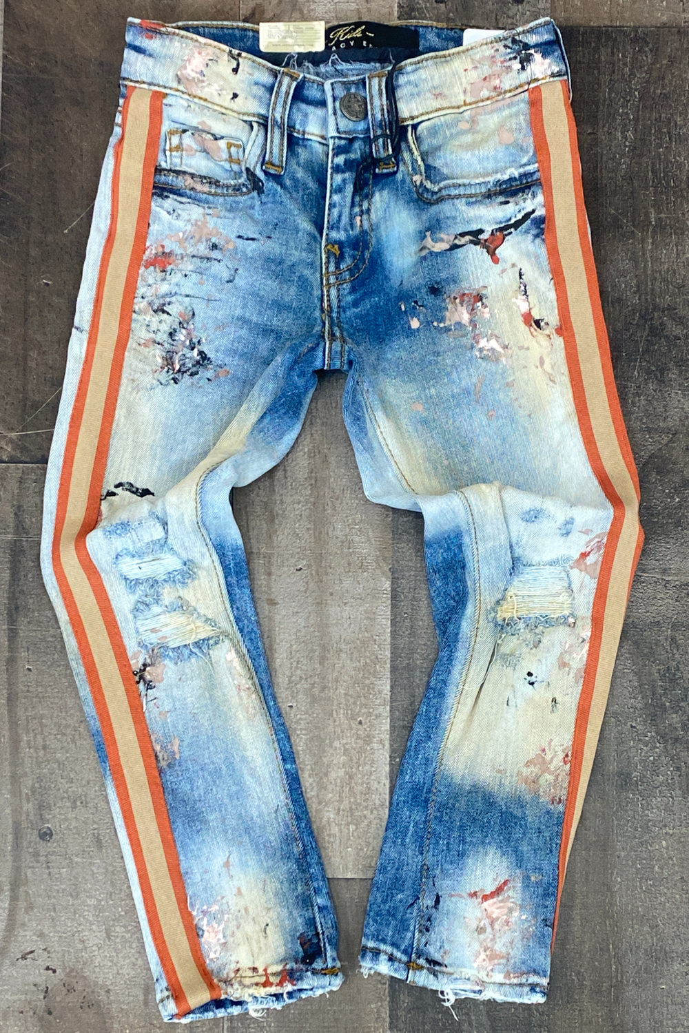 Jordan Craig- painted denim jeans (kids)