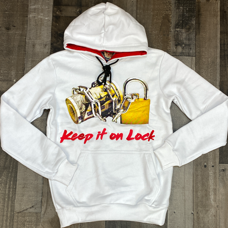 Retro Label- 4s OG keep it on lock hoodie