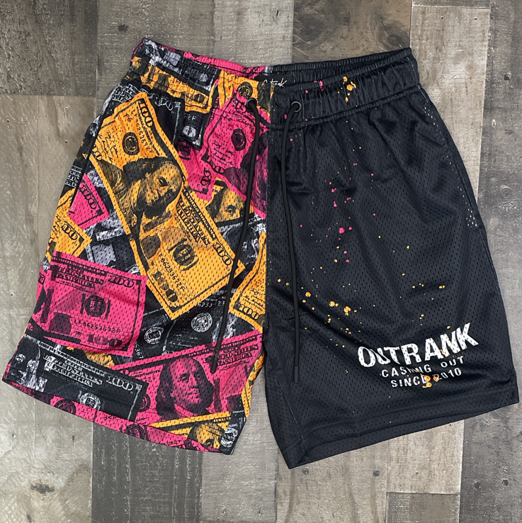Outrank- Cash out 7” inseam mesh basketball shorts