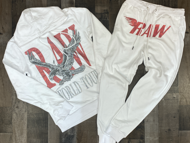 Rawyalty- RAW sweatsuit (white)