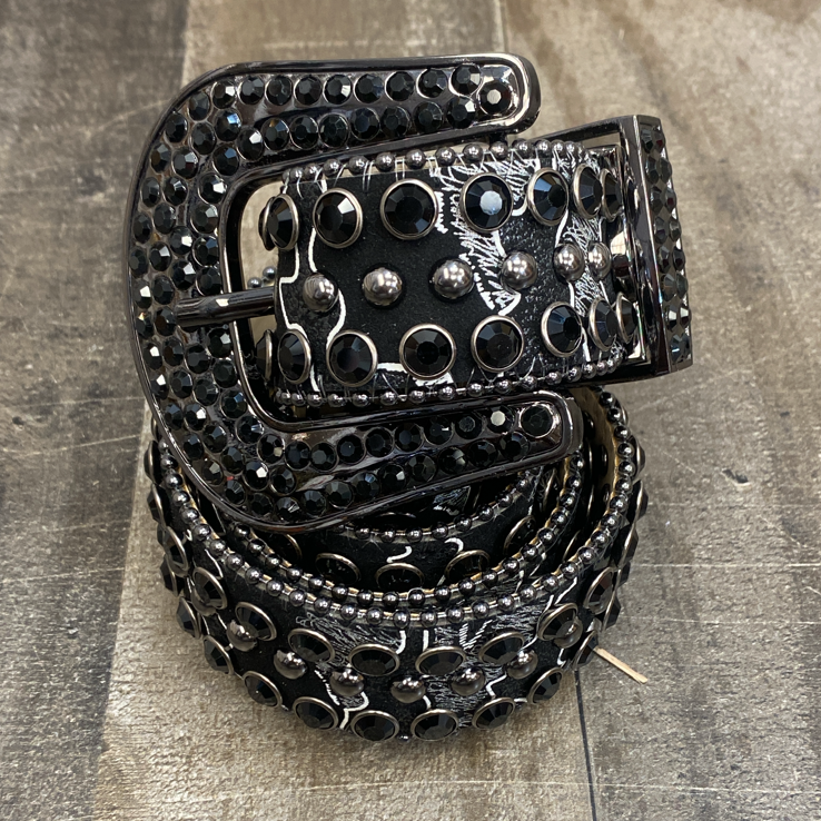 Dna Premium Wear- studded belt (Scribble)