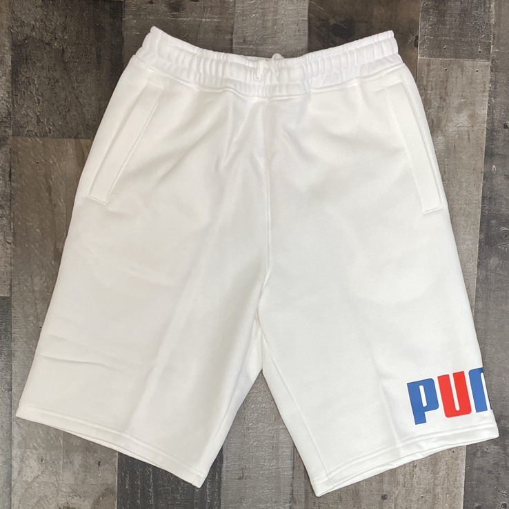 Puma- sweat shorts (white)