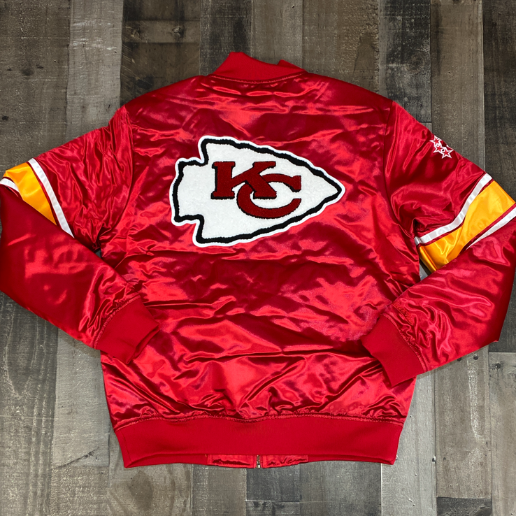 
                  
                    Mitchell & Ness- NFL heavyweight satin jacket Kansas City Chiefs
                  
                