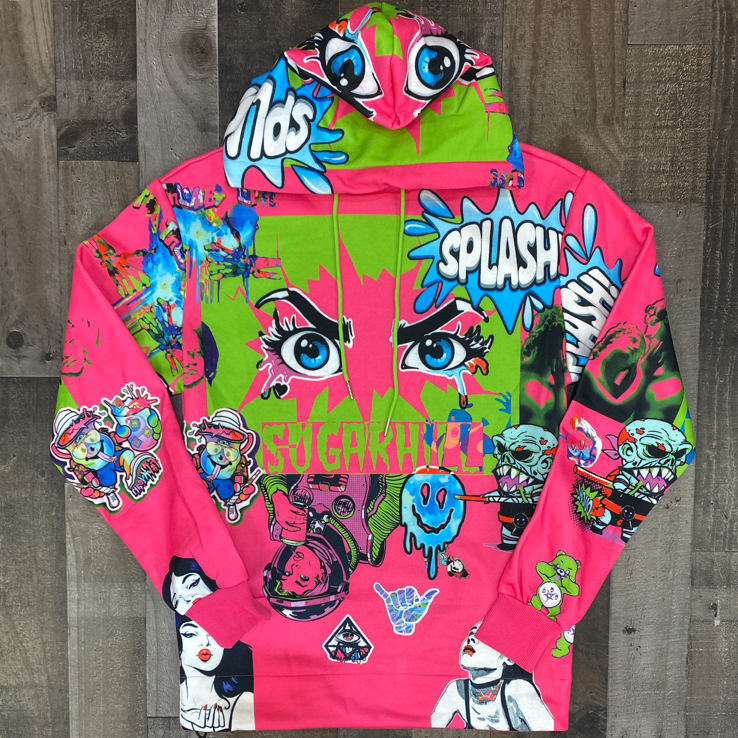 
                  
                    Sugarhill- psycho hoodie (pink)
                  
                