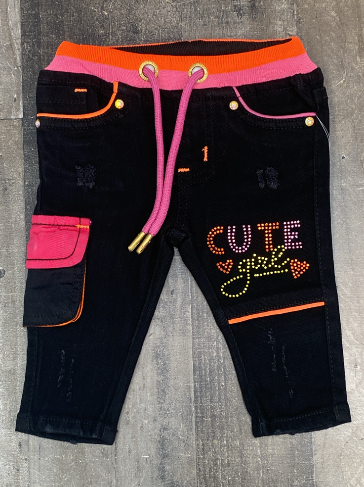 Elite- Cute baby girl jeans