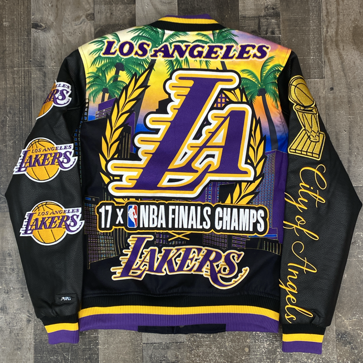
                  
                    Pro Max- Los Angeles lakers basketball jacket
                  
                