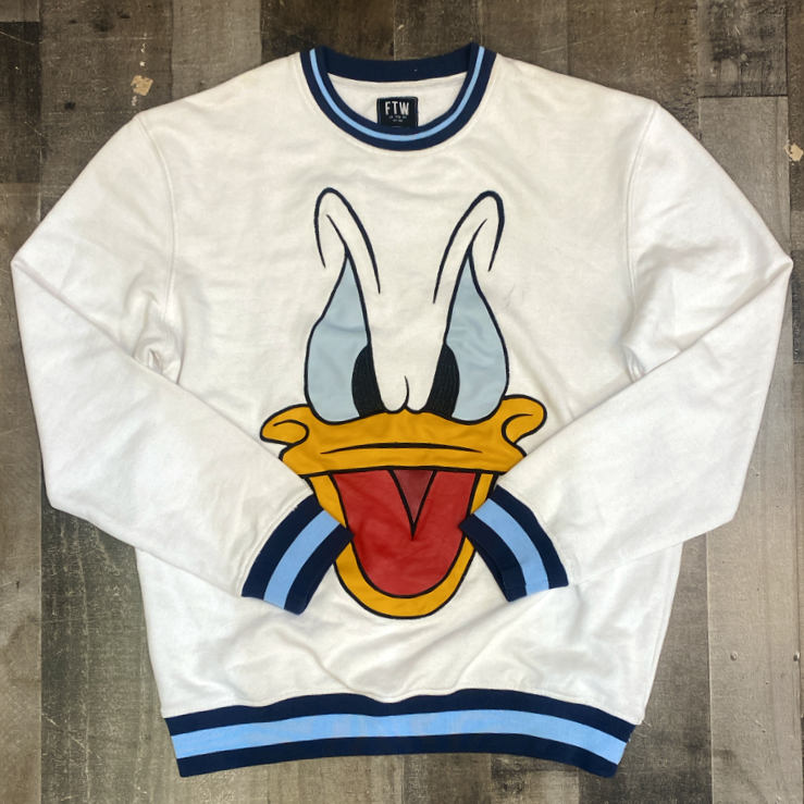 FTW- Donald Duck sweater (White)