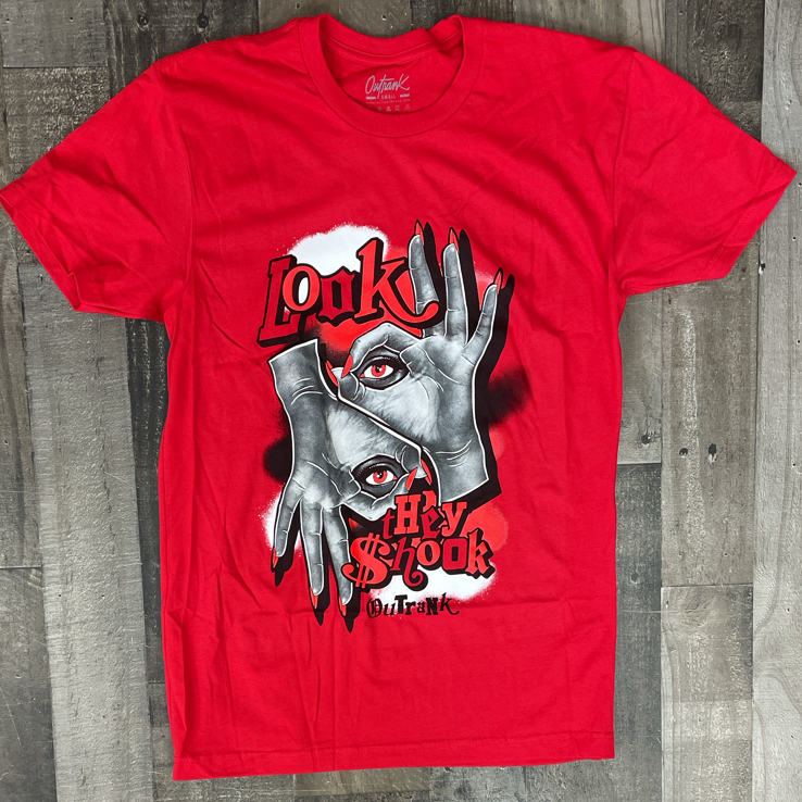 Outrank- look they shook ss tee