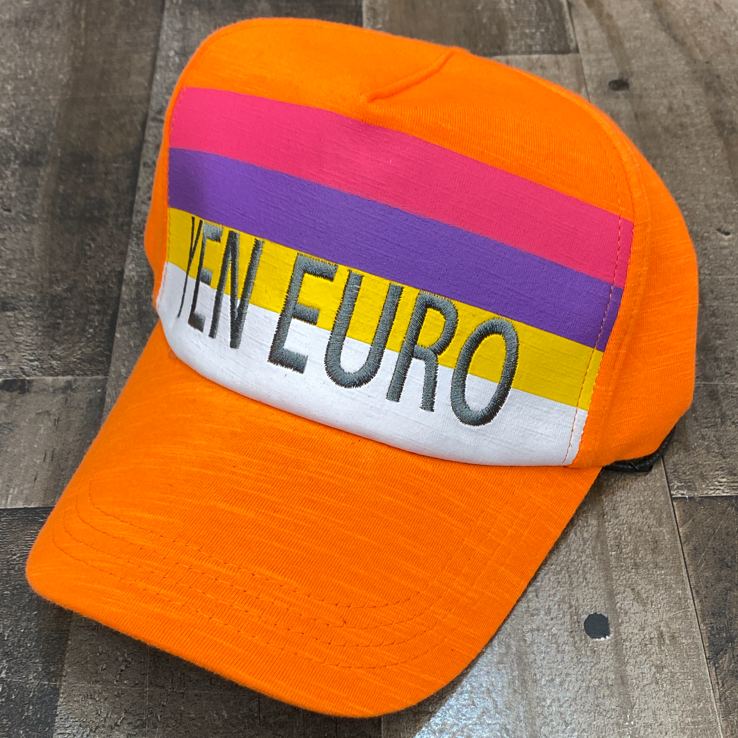 YEN EURO- YE color block dad hat