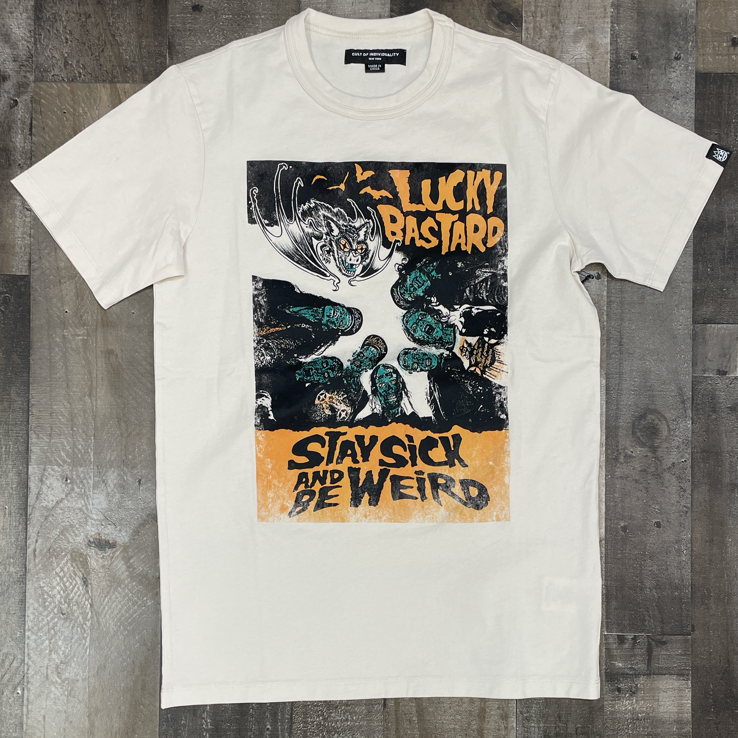 Cult Of Individuality- Lucky bastard monsters logo ss tee