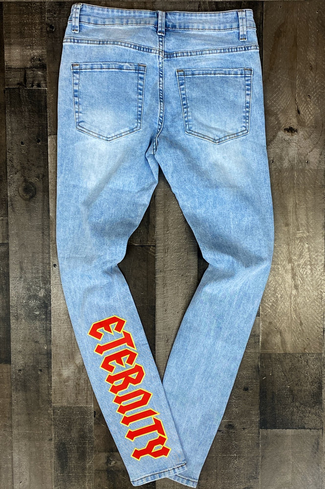 
                  
                    Eternity- light wash chief jeans
                  
                