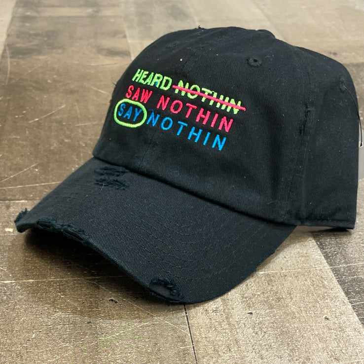 Outrank- heard nothin’ hat