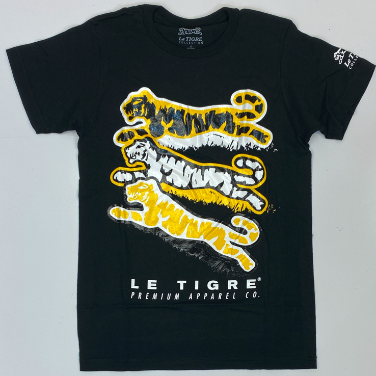 Le Tigre- stacked tiger ss tee