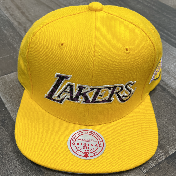Mitchell & Ness - NBA Wildback Lakers Snapback