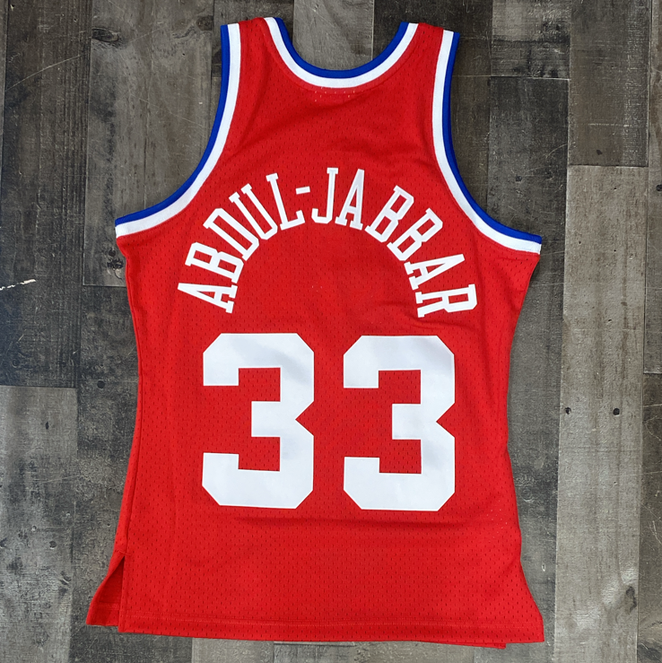 Mitchell & Ness- nba swingman jersey all star 88 Kareem Abdul-Jabbar –  Major Key Clothing Shop