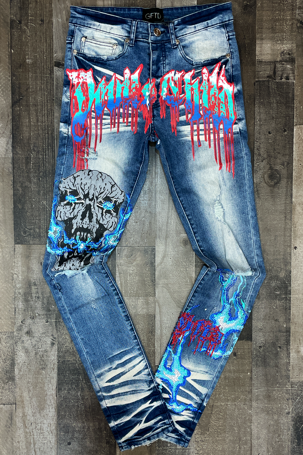 GFTD- electro denim jeans